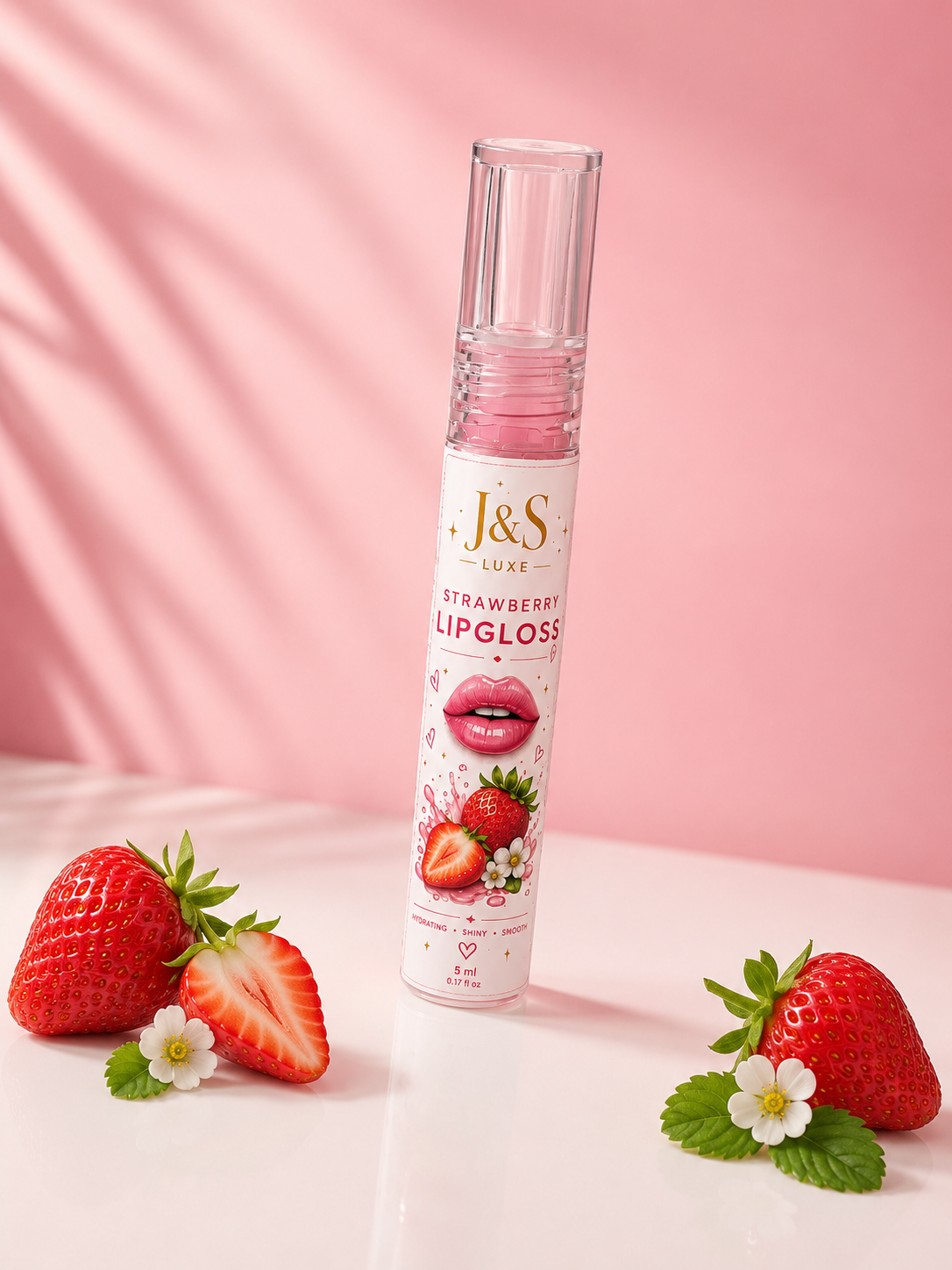 Strawberry lipgloss